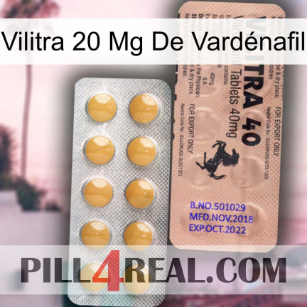Vilitra 20 Mg De Vardénafil 41